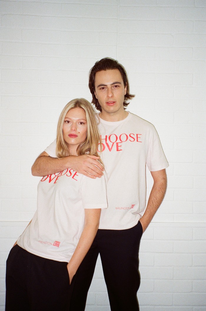 16Arlington wearing their Choose Love design