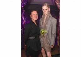 Katie Grand and Gigi Hari