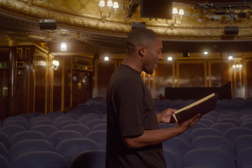 James massiah for Warner music festival