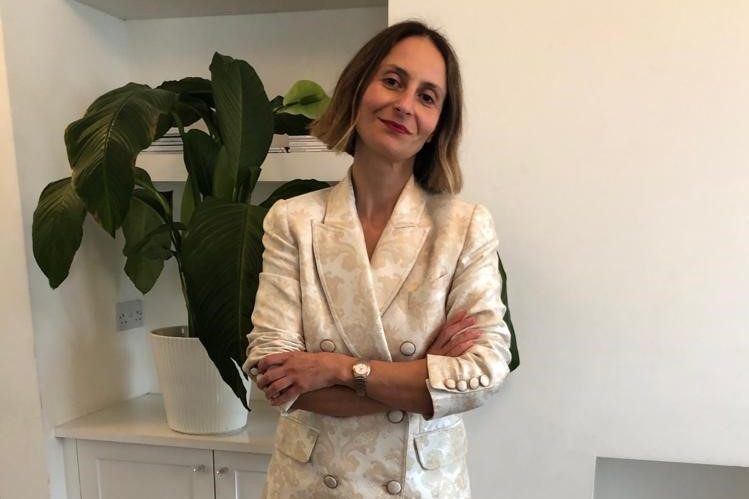 Ivana Giachino, founder of lo studio, wearing Zimmermann