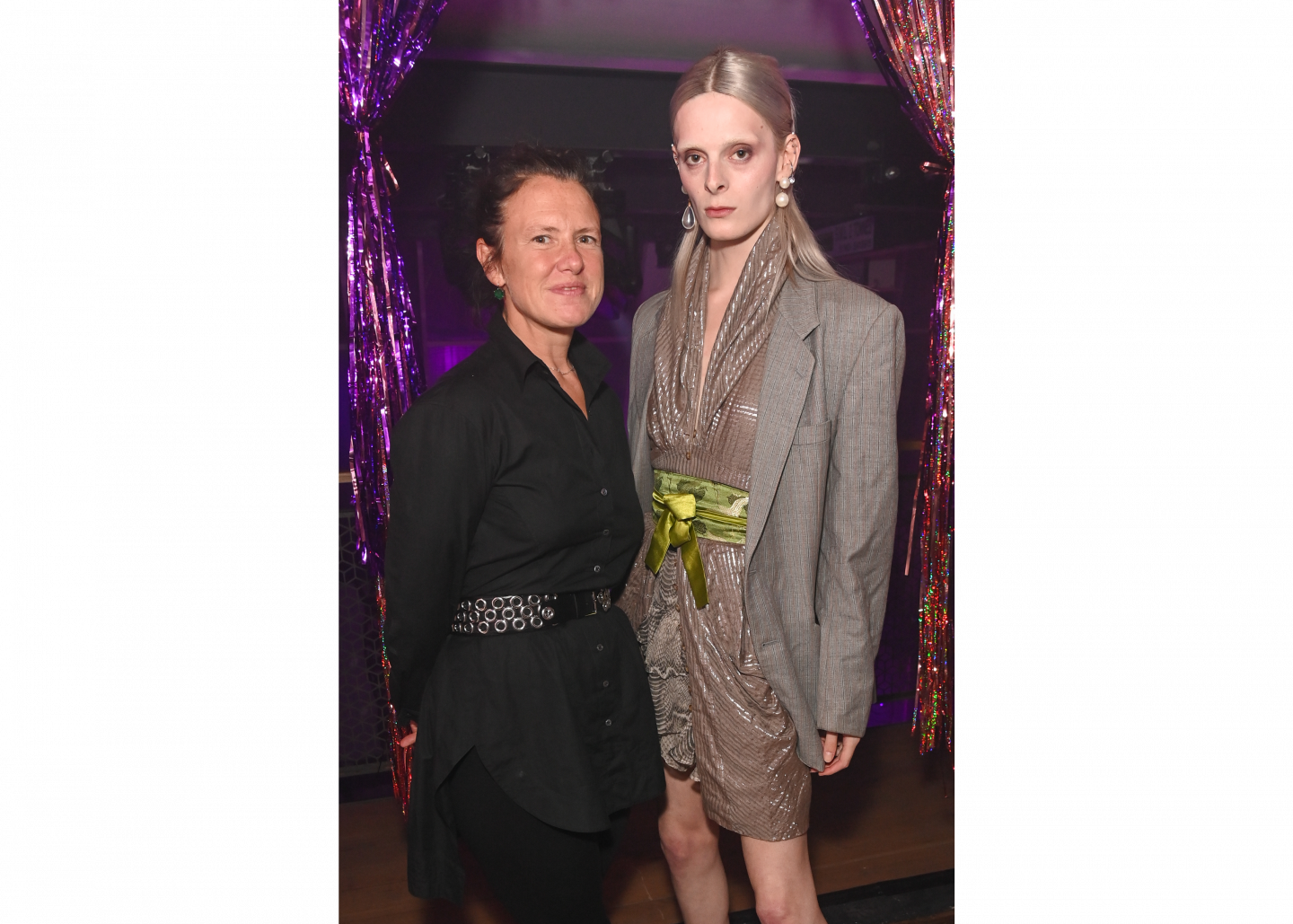 Katie Grand and Gigi Hari