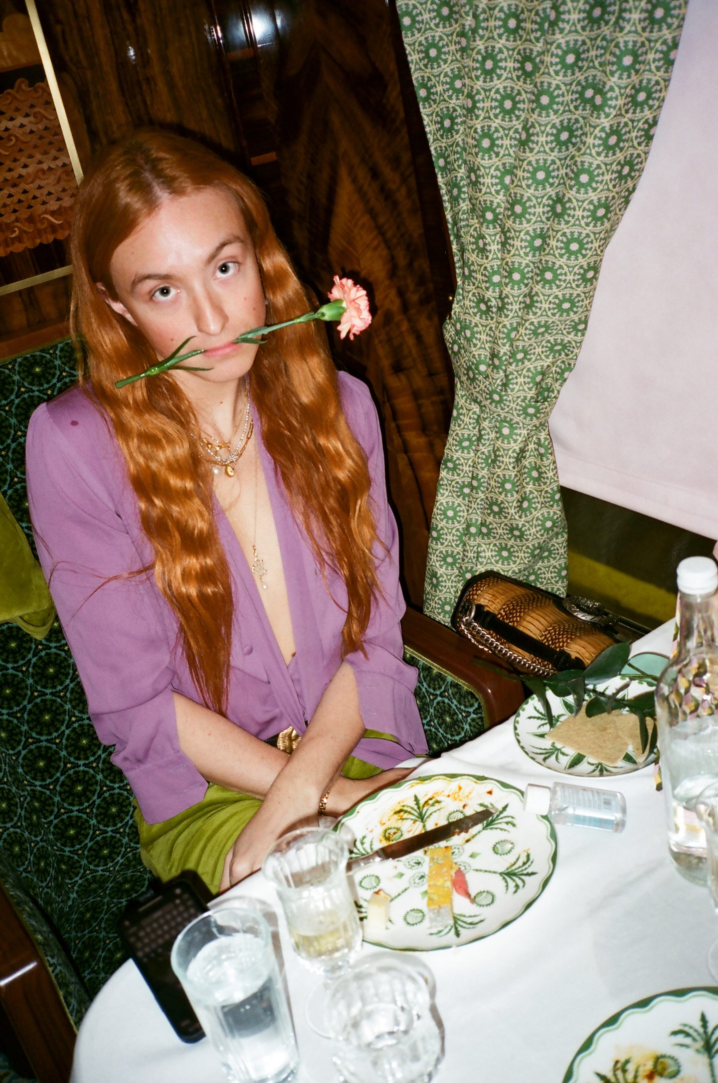 Harris Reed on board the Belmond British Pullman